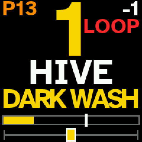 Track 1 with the looper recording: LOOP in red at the top right